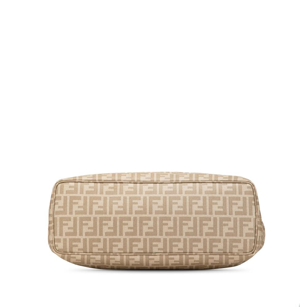 Beige Fabric Fendi Tote