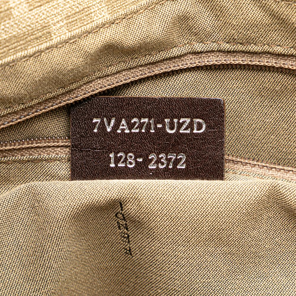 Beige Fabric Fendi Tote