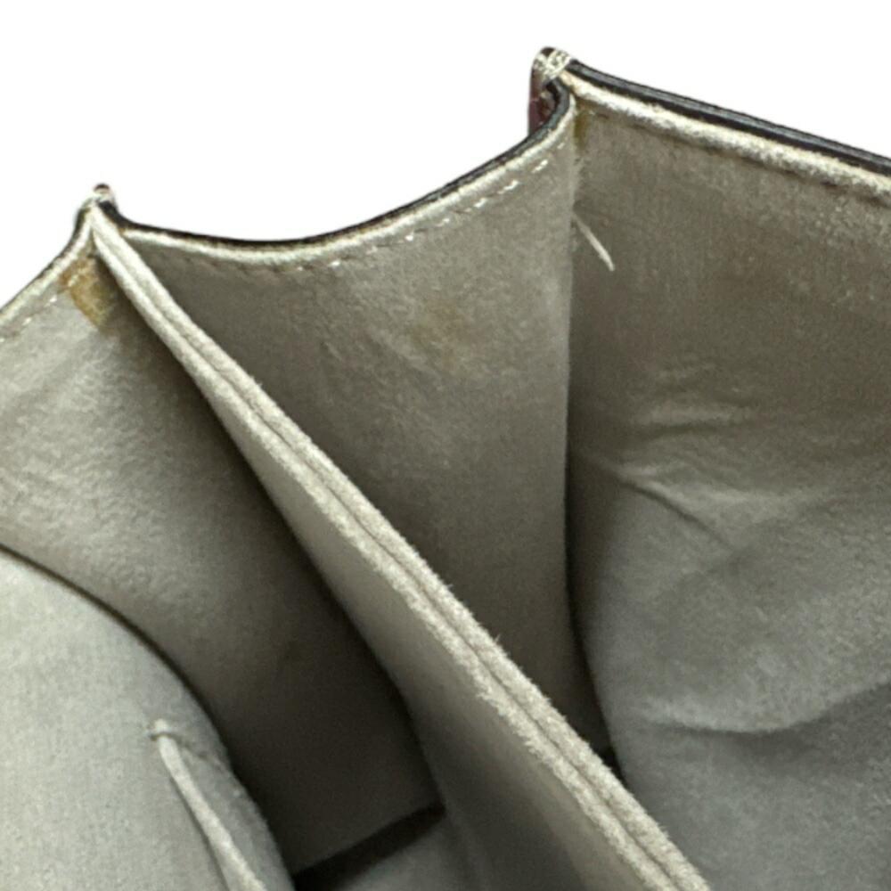 Beige Leather Fendi Shoulder Bag
