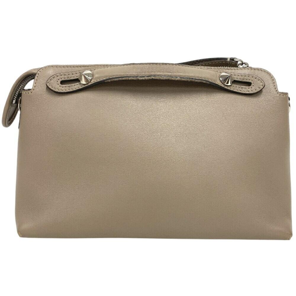 Beige Leather Fendi By The Way