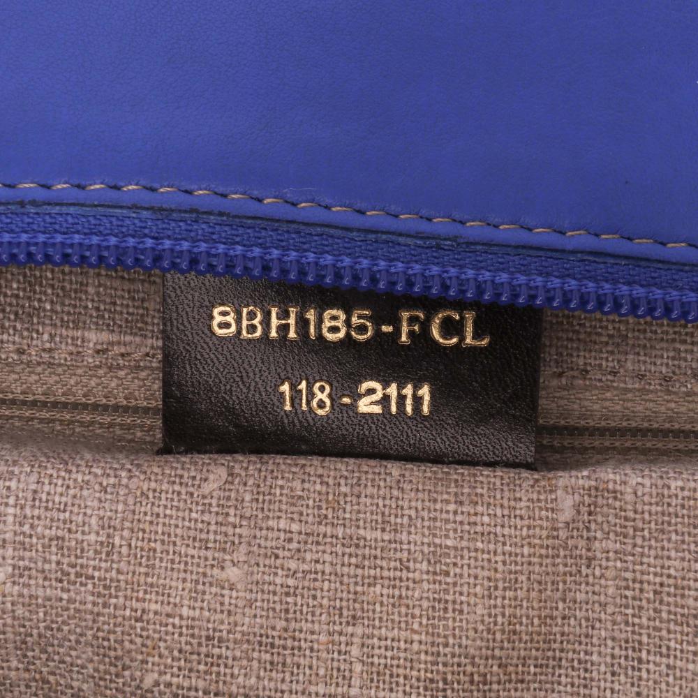 Beige Raffia Fendi Tote