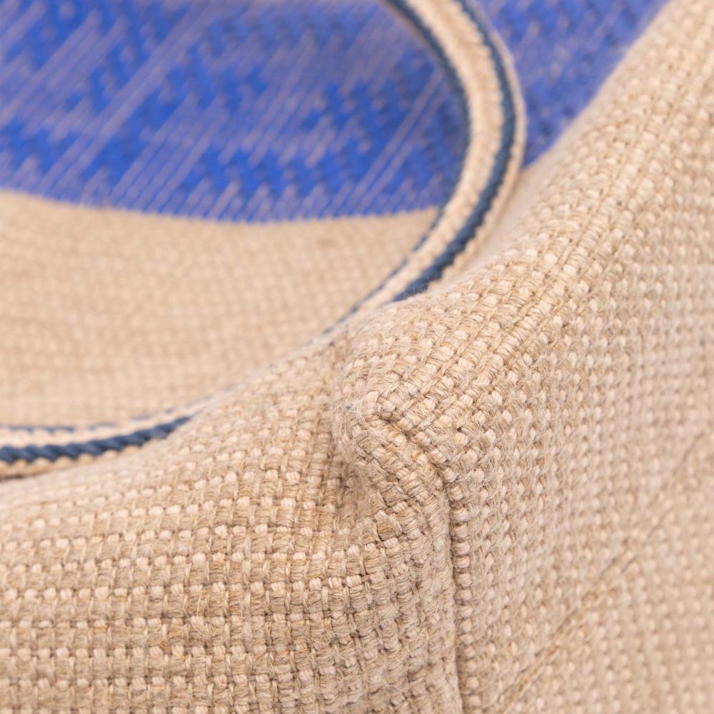 Beige Raffia Fendi Tote