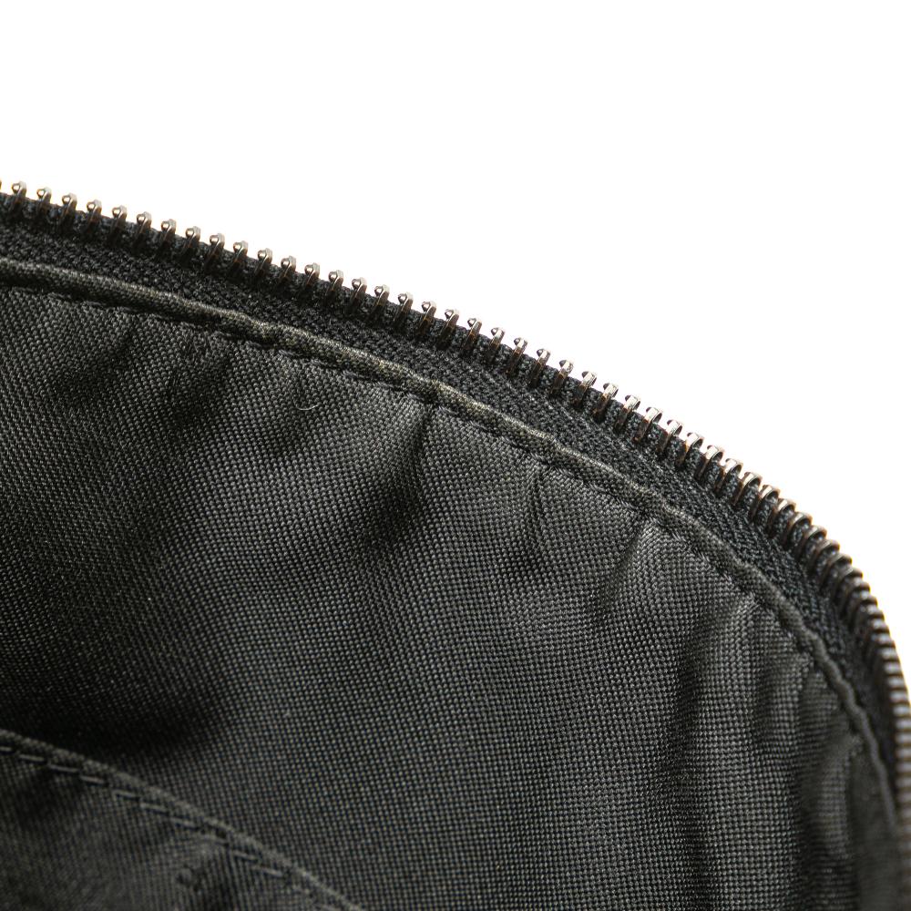 Black Canvas Fendi Crossbody Bag