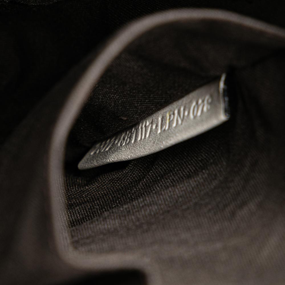 Black Canvas Fendi Crossbody Bag