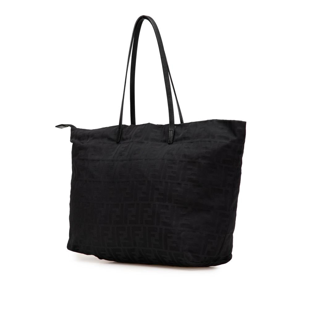 Black Canvas Fendi Tote