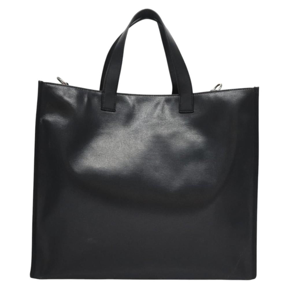 Black Canvas Fendi Tote