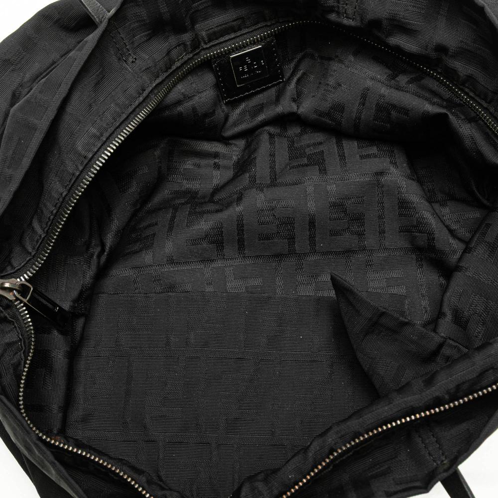 Black Canvas Fendi Tote