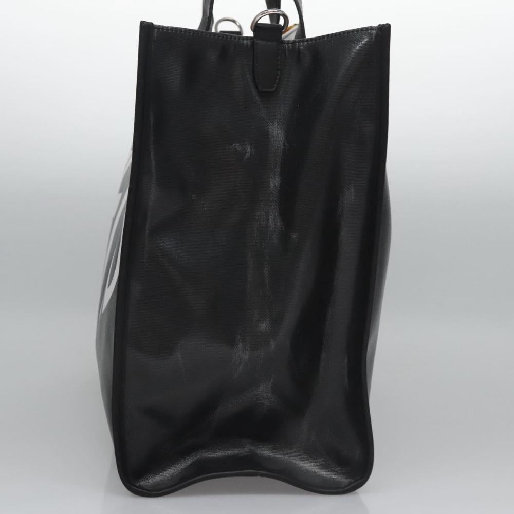 Black Canvas Fendi Tote