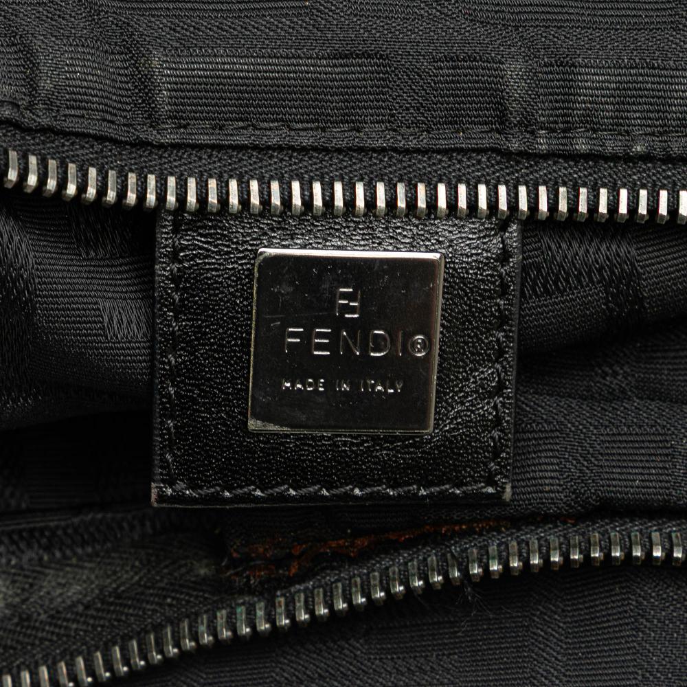 Black Canvas Fendi Tote