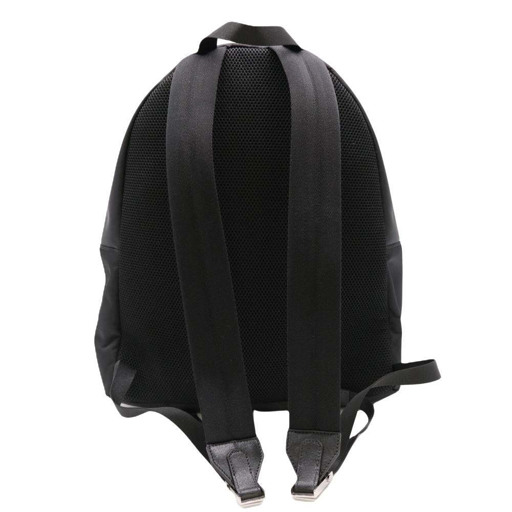 Black Fabric Fendi Backpack