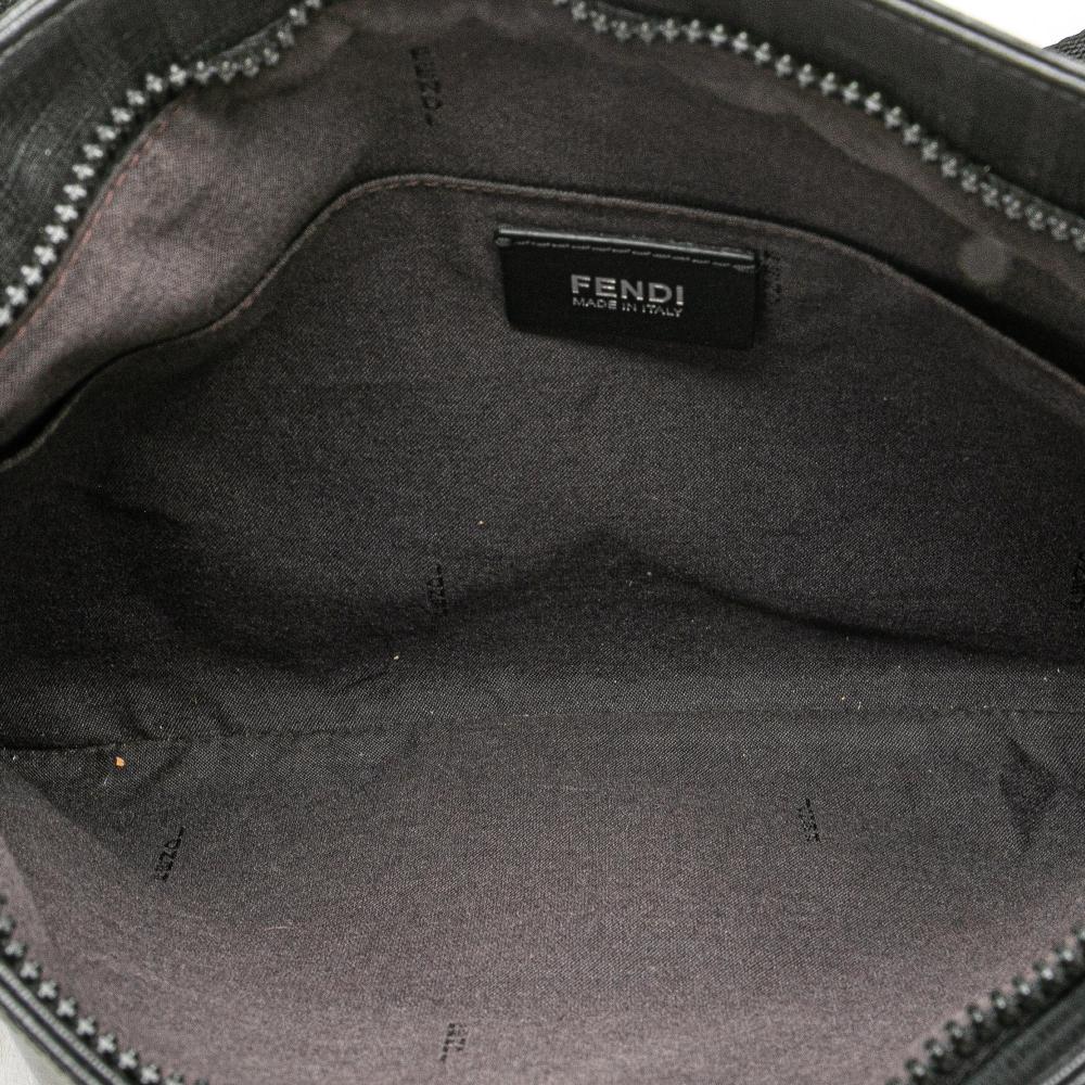 Black Fabric Fendi Crossbody Bag