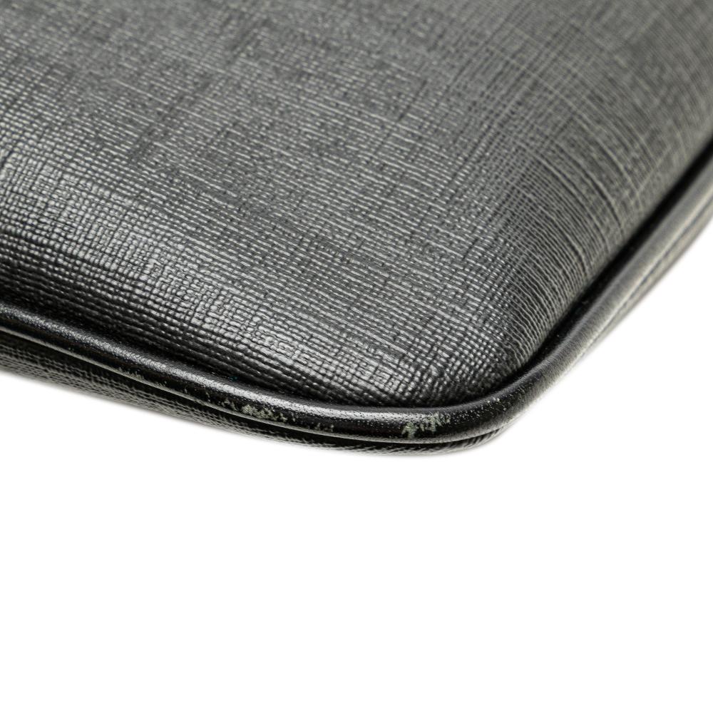 Black Fabric Fendi Crossbody Bag