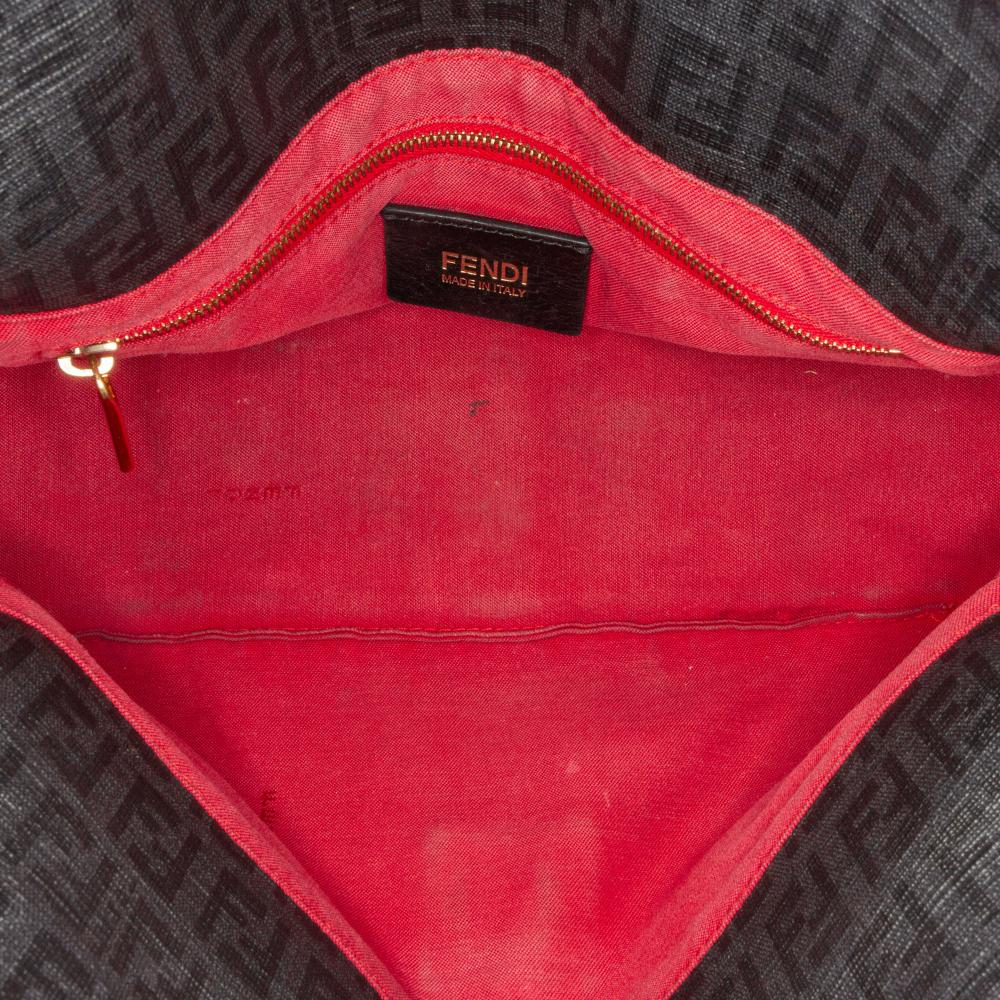 Black Fabric Fendi Shoulder Bag