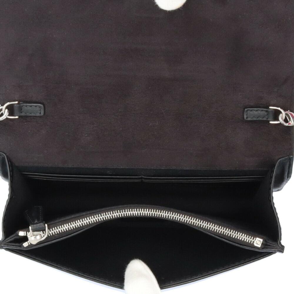 Black Fabric Fendi Shoulder Bag