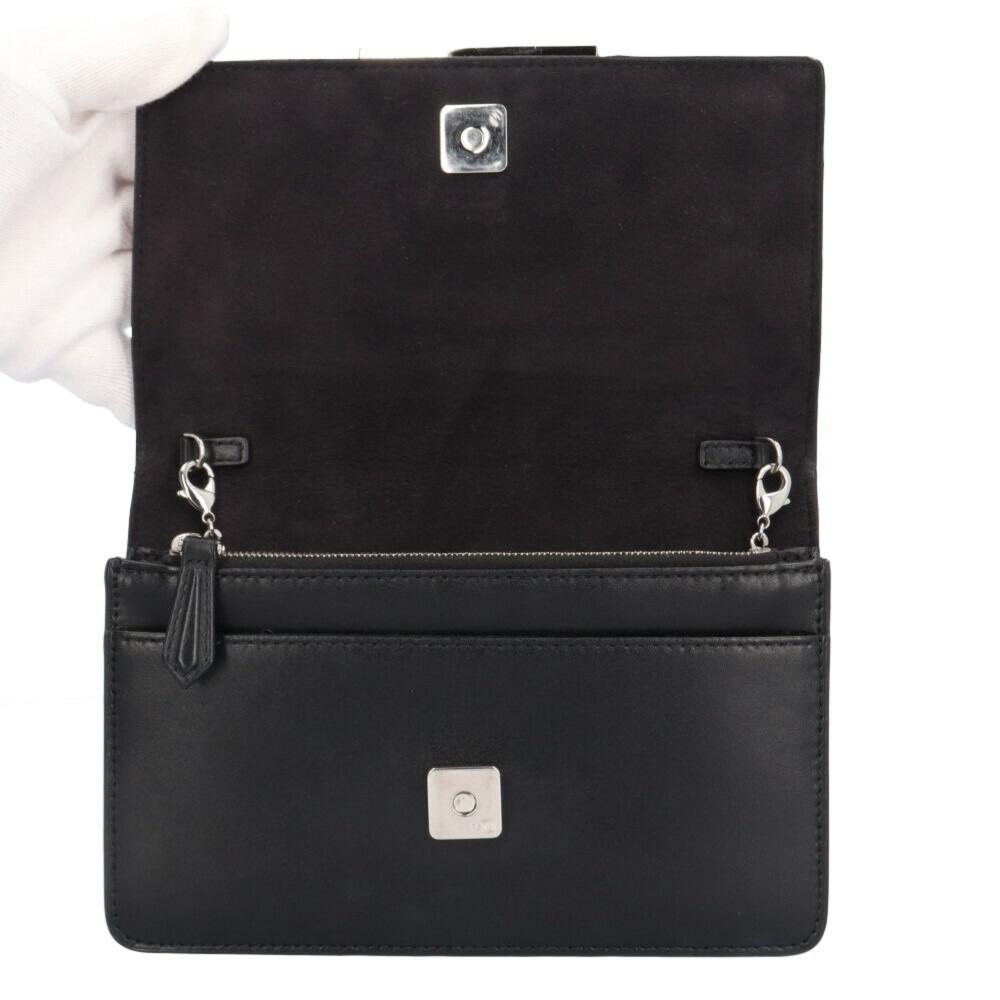 Black Fabric Fendi Shoulder Bag
