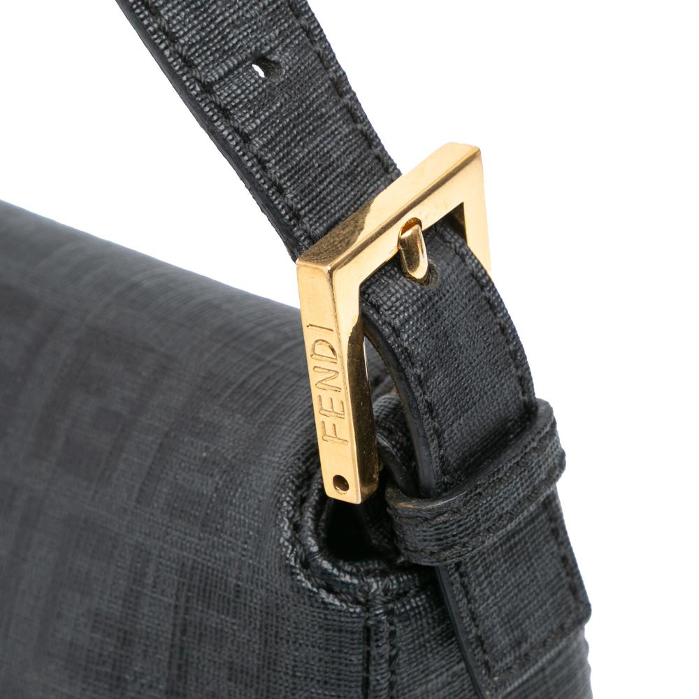 Black Fabric Fendi Shoulder Bag