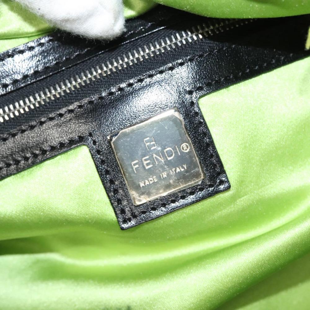 Black Fabric Fendi Tote