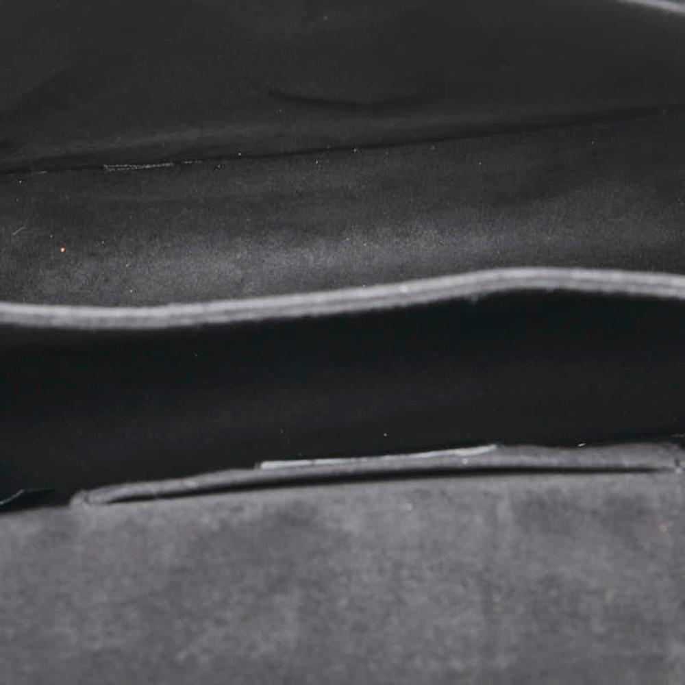 Black Leather Fendi Shoulder Bag