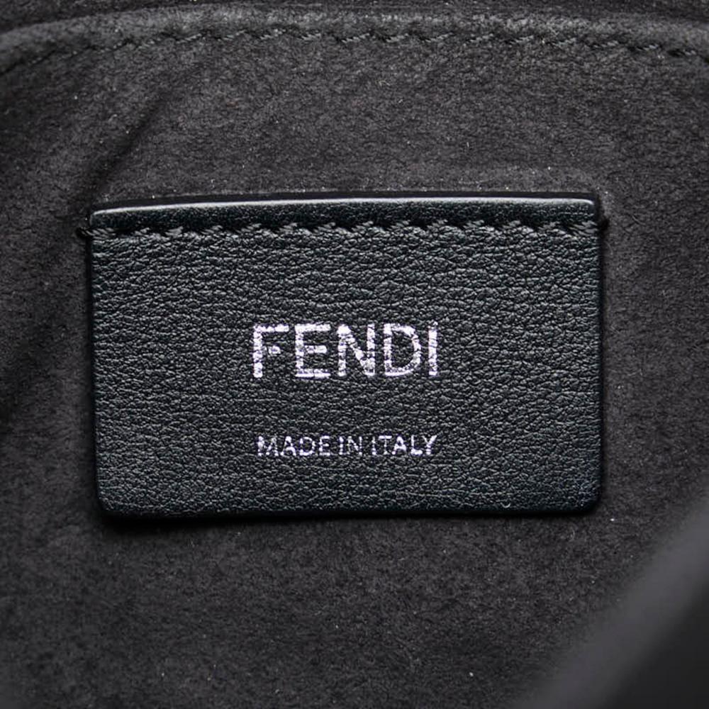 Black Leather Fendi Shoulder Bag