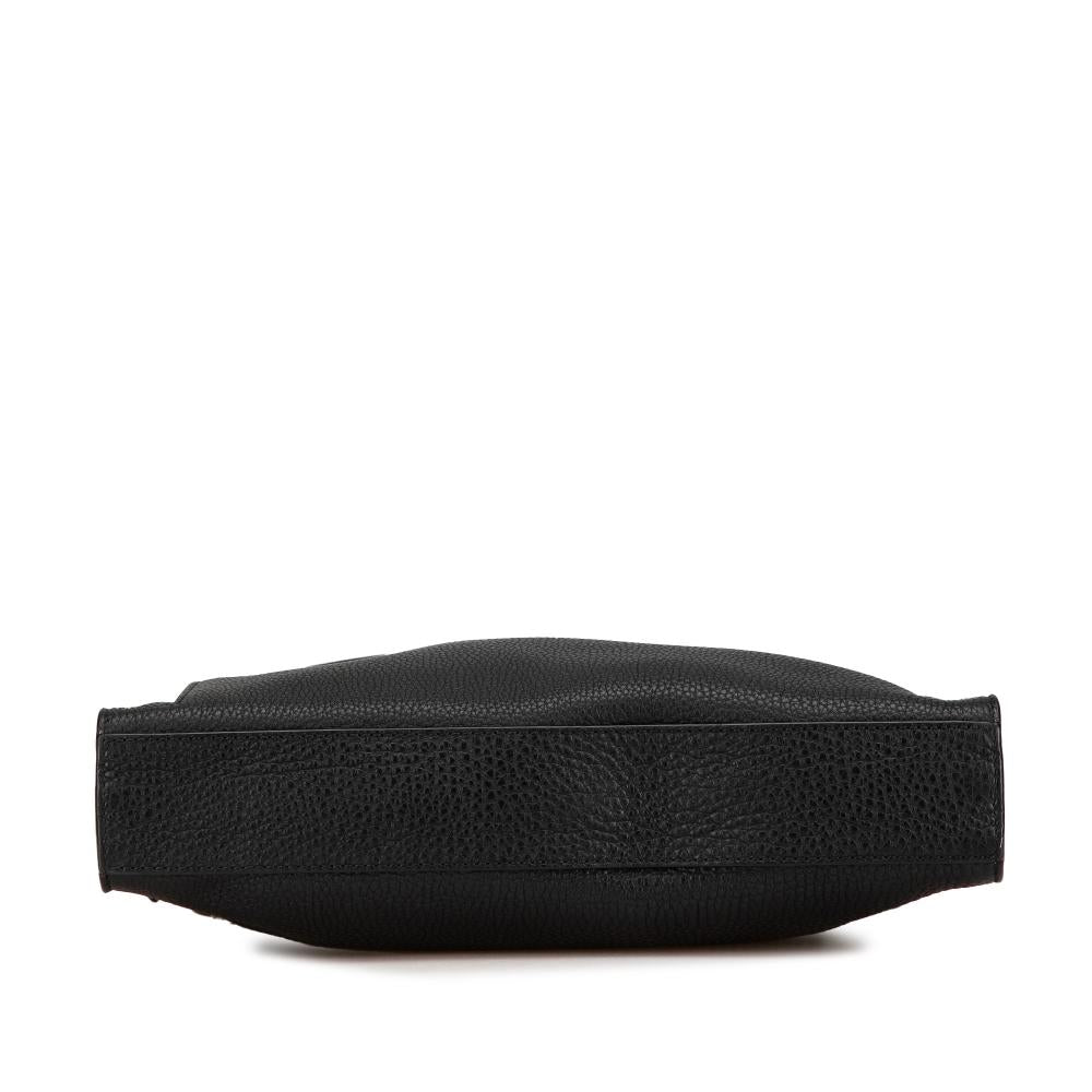 Black Leather Fendi Crossbody Bag
