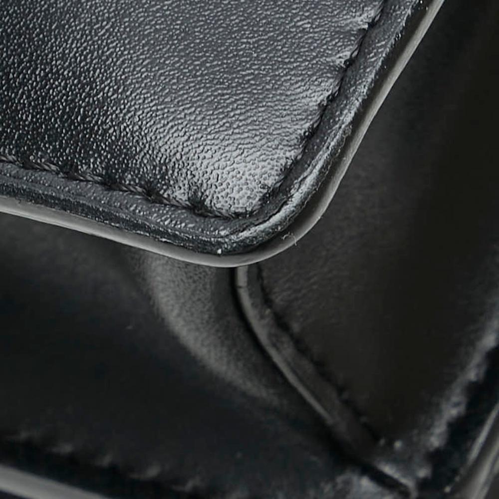 Black Leather Fendi Shoulder Bag