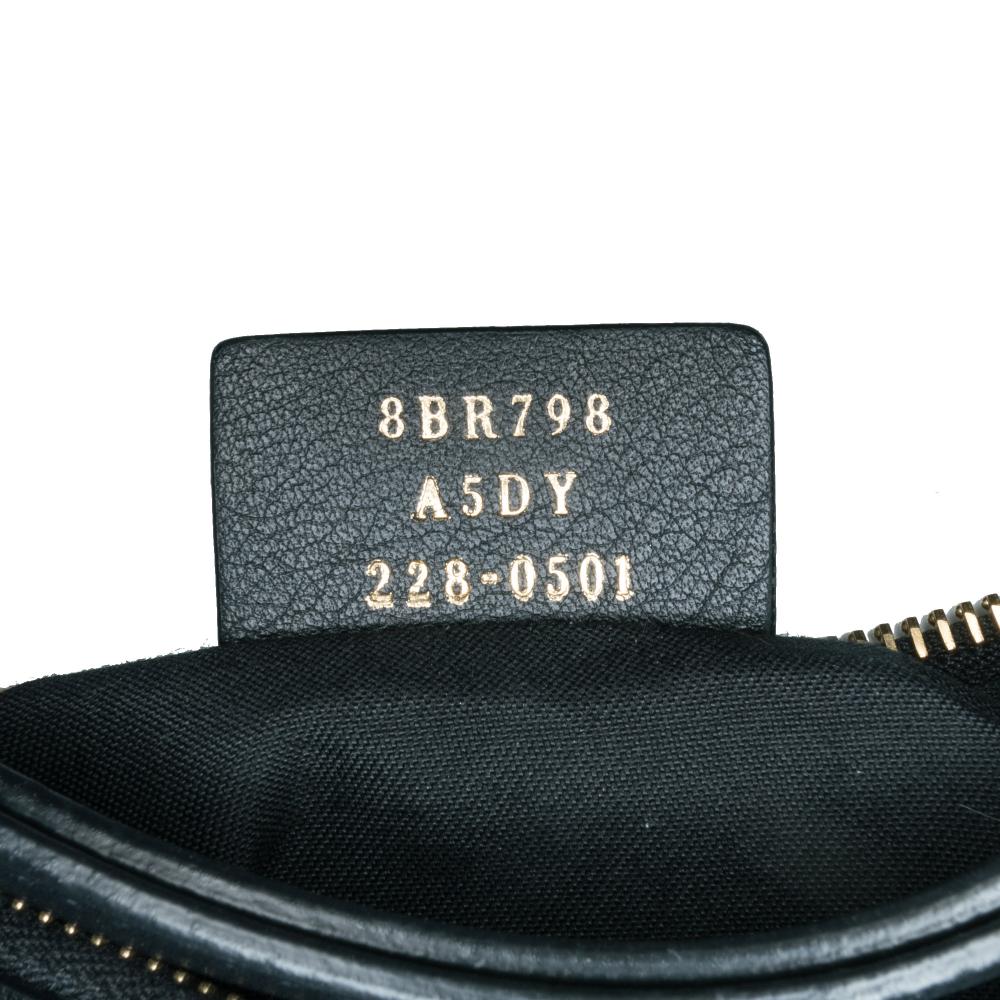 Black Leather Fendi Shoulder Bag
