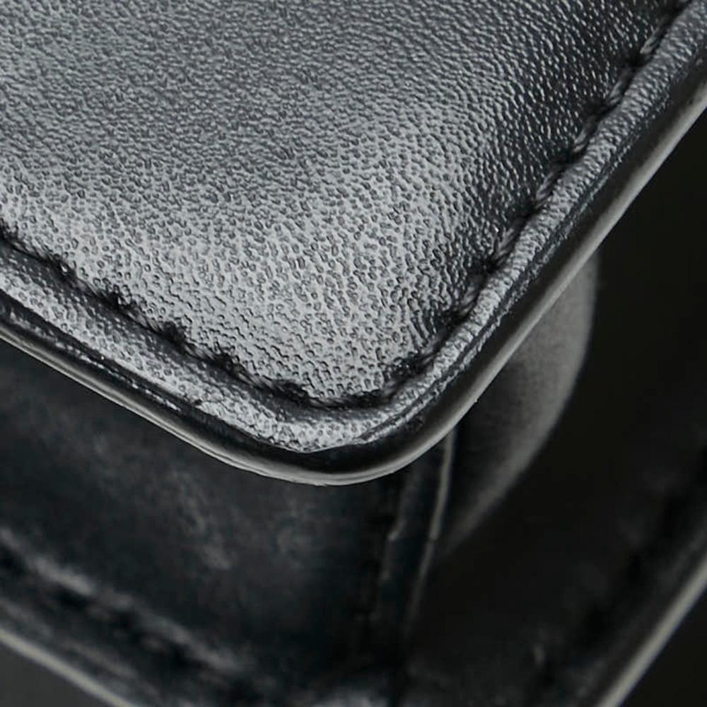 Black Leather Fendi Shoulder Bag