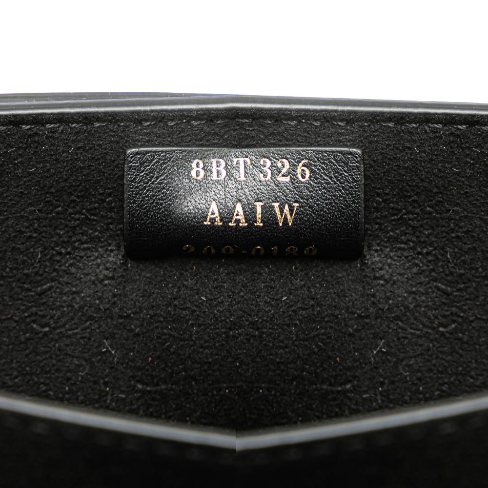 Black Leather Fendi Crossbody Bag