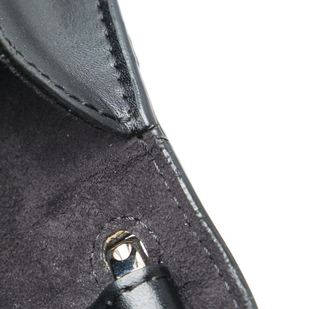 Black Leather Fendi Shoulder Bag