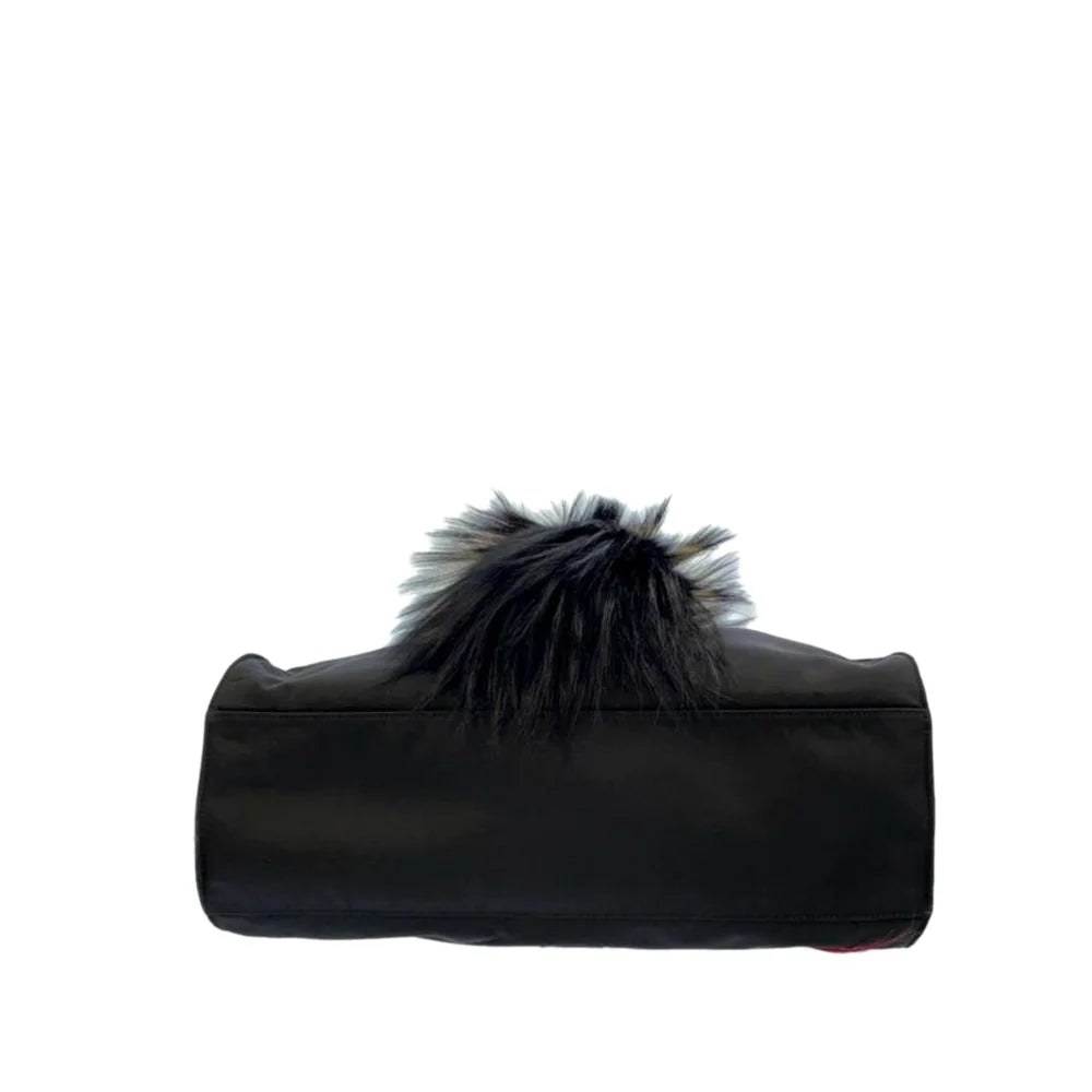 Black Nylon Fendi Tote