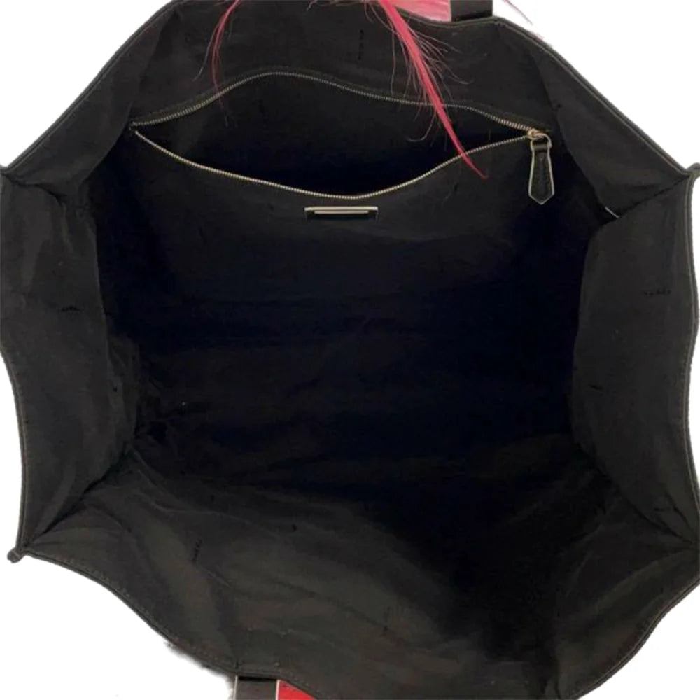 Black Nylon Fendi Tote
