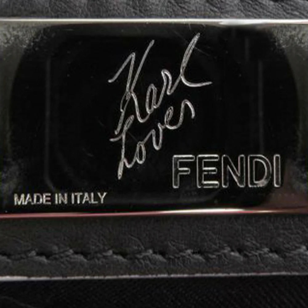 Black Nylon Fendi Tote