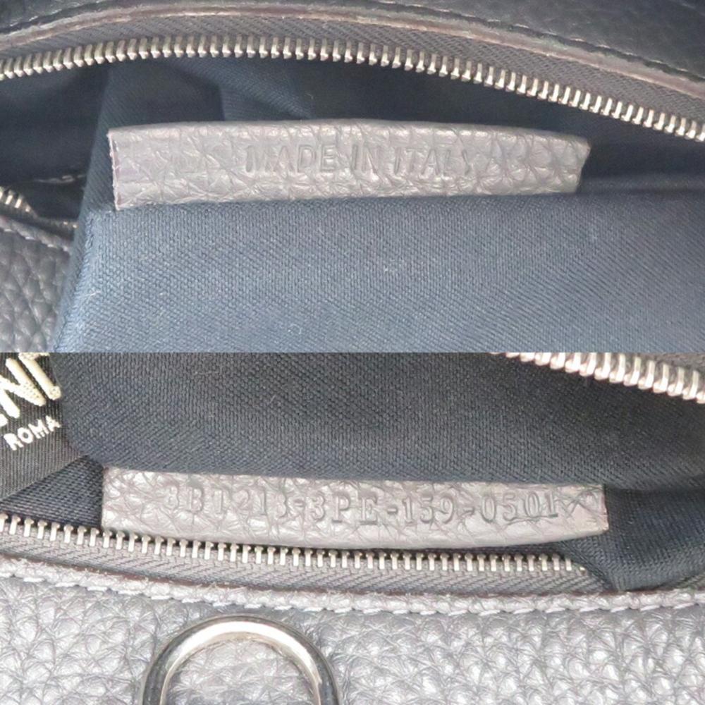 Blue Leather Fendi Shoulder Bag