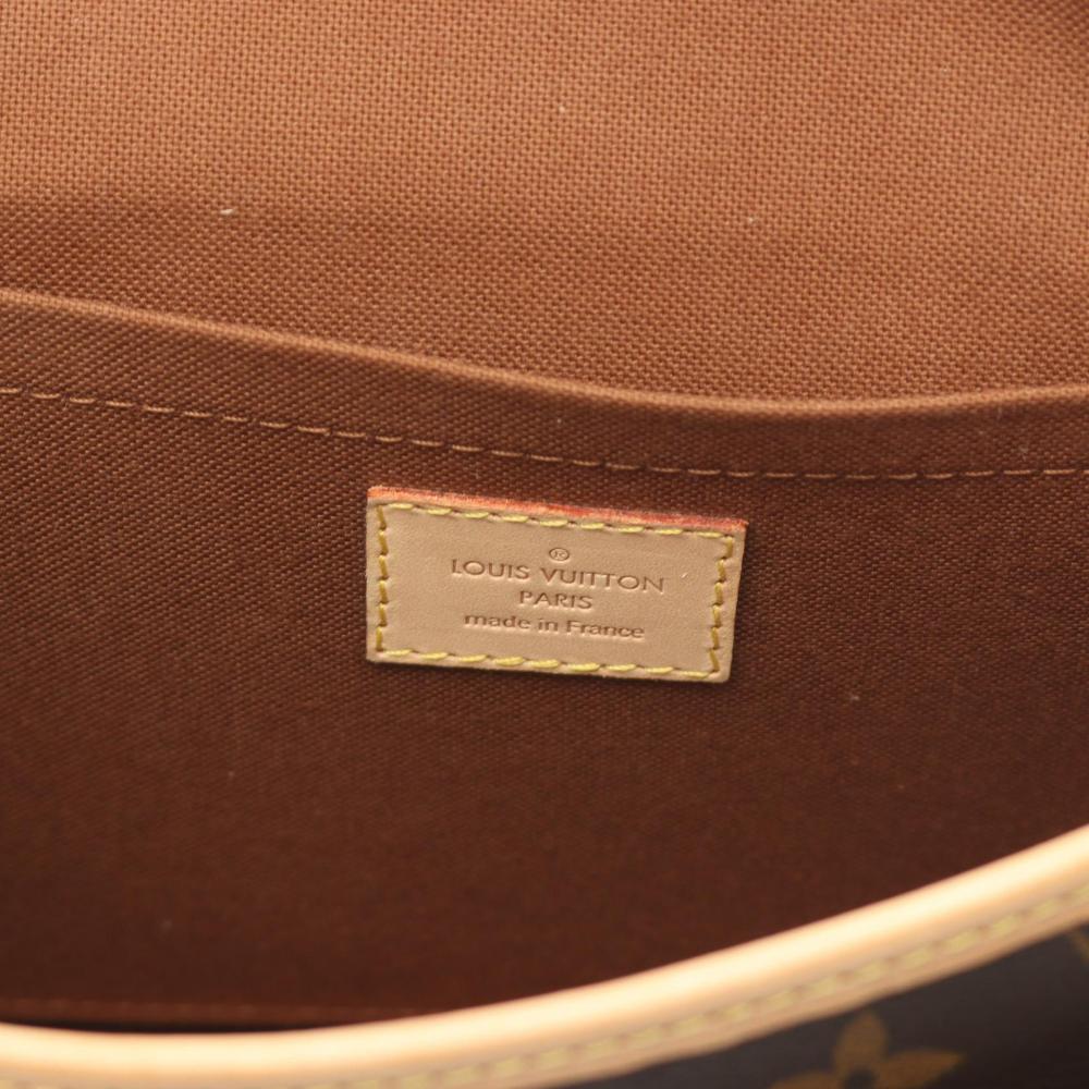 Brown Canvas Fendi Crossbody Bag