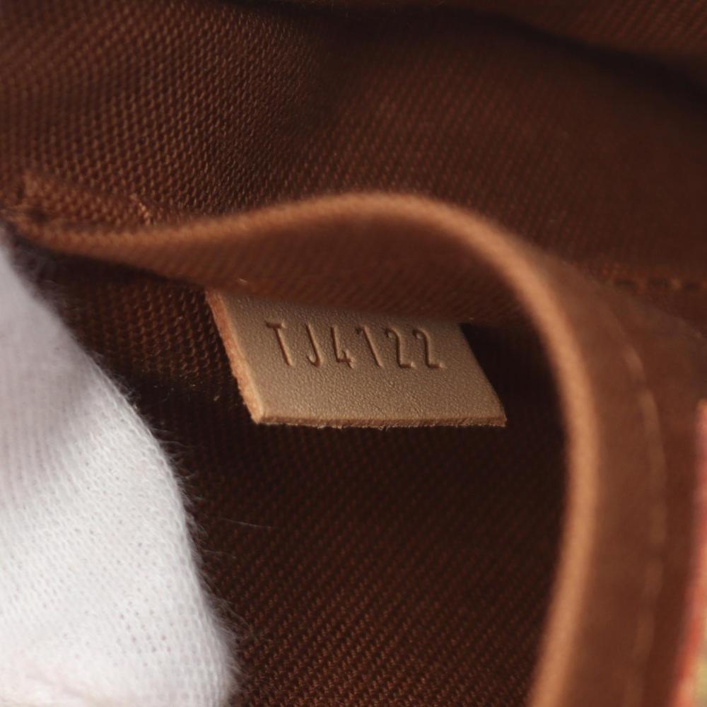 Brown Canvas Fendi Crossbody Bag