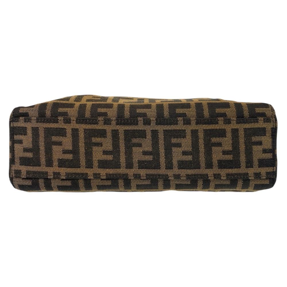 Brown Canvas Fendi Tote