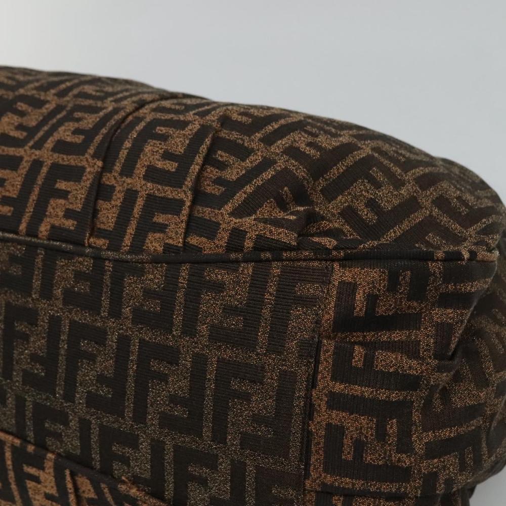 Brown Canvas Fendi Tote