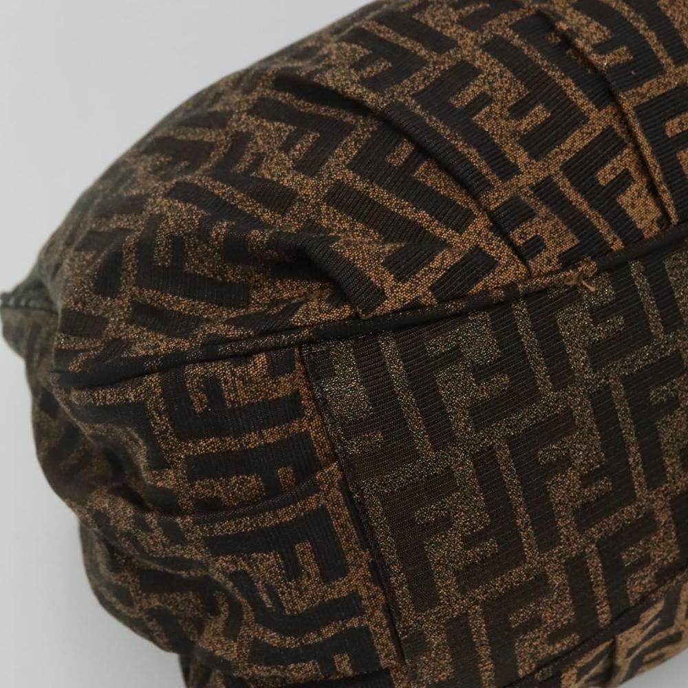 Brown Canvas Fendi Tote