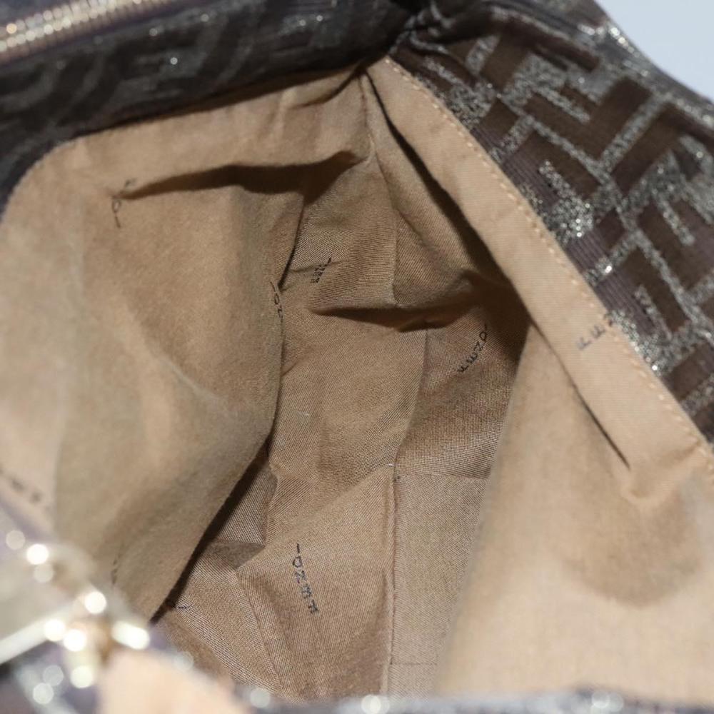 Brown Canvas Fendi Tote
