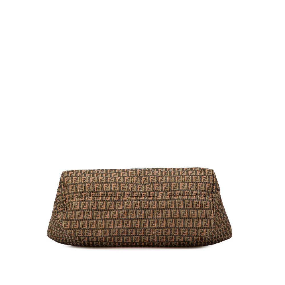 Brown Canvas Fendi Tote