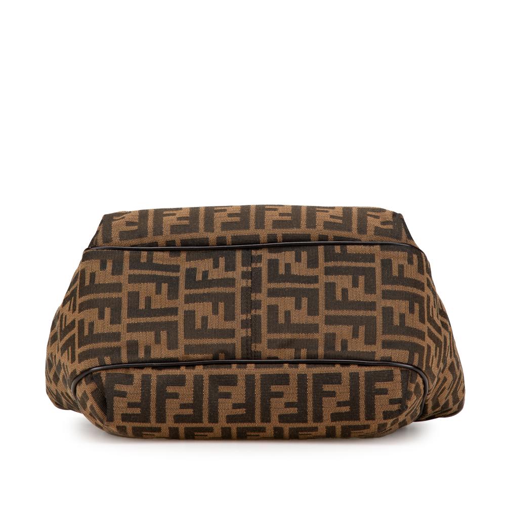 Brown Canvas Fendi Tote