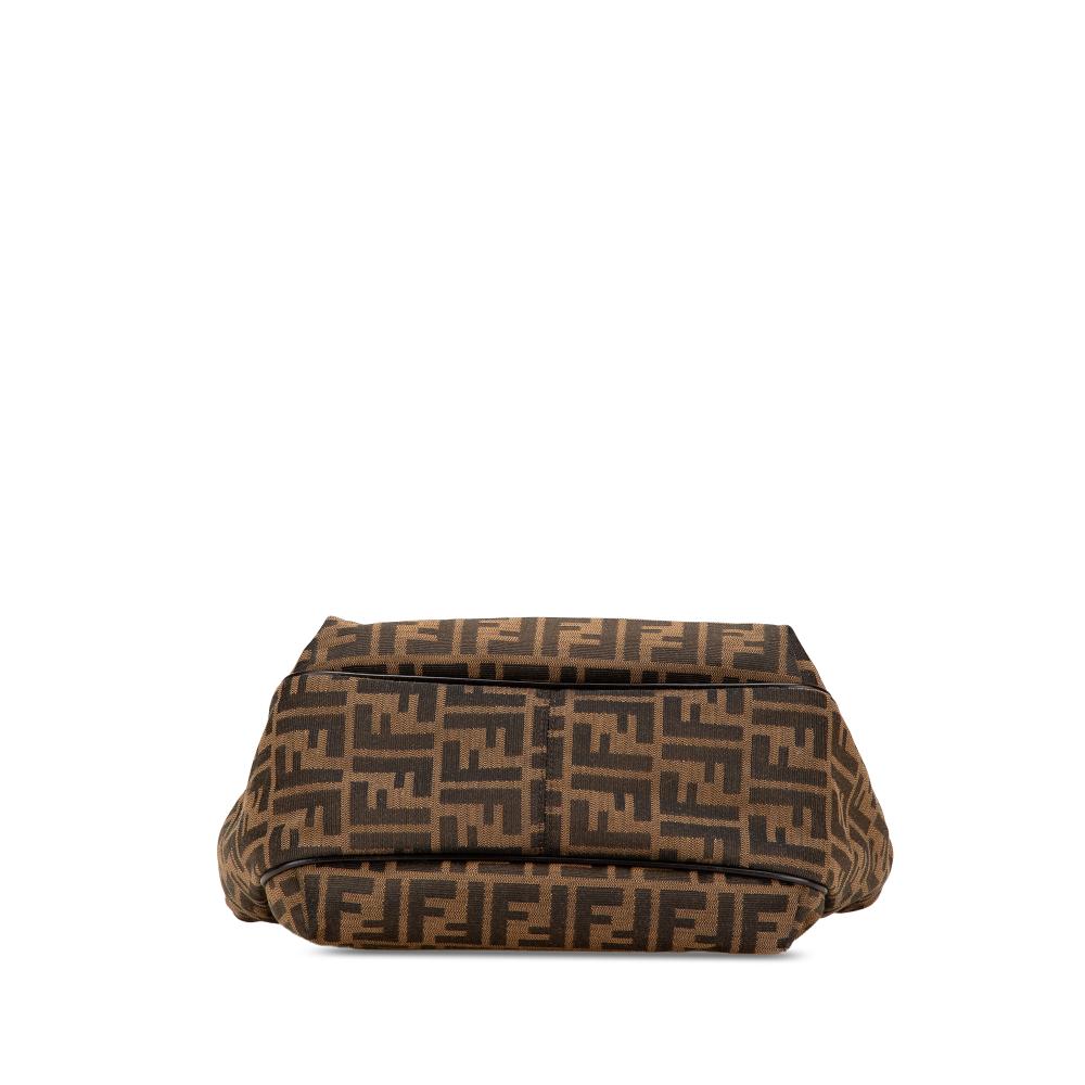 Brown Canvas Fendi Tote