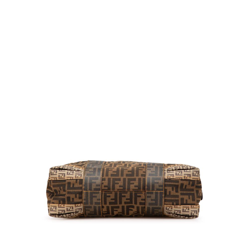 Brown Canvas Fendi Tote