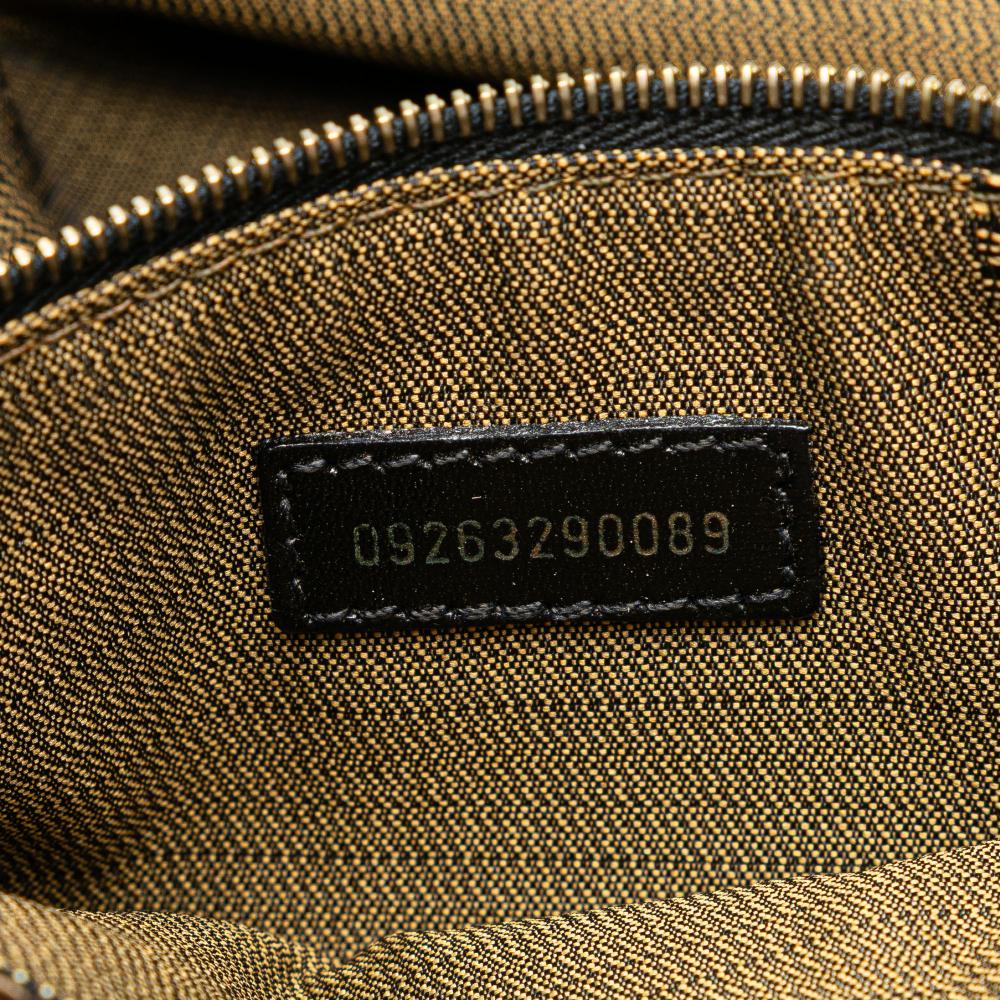 Brown Canvas Fendi Tote