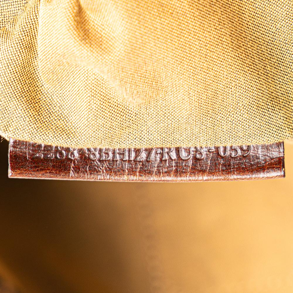 Brown Canvas Fendi Tote