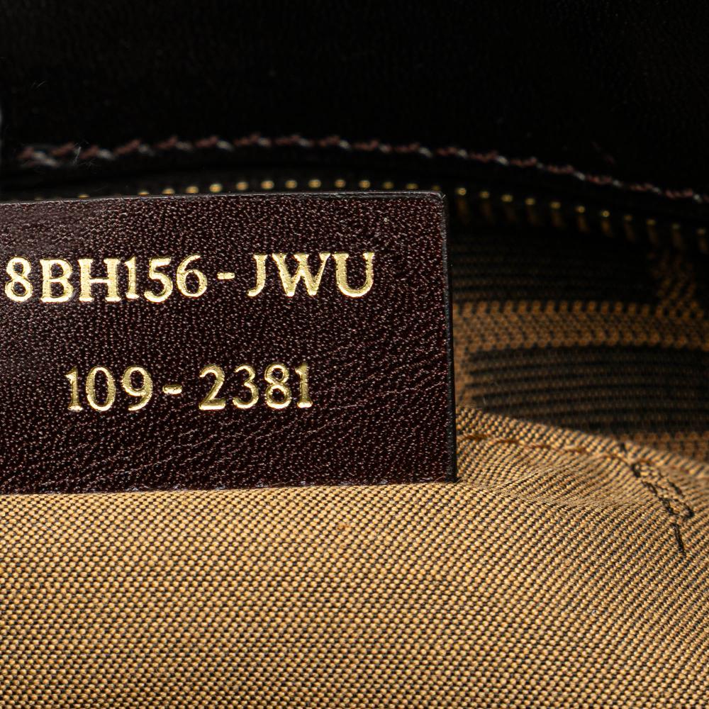 Brown Canvas Fendi Tote