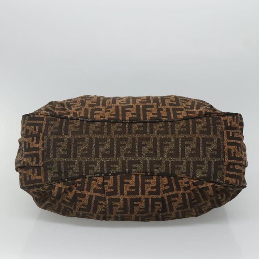 Brown Canvas Fendi Tote