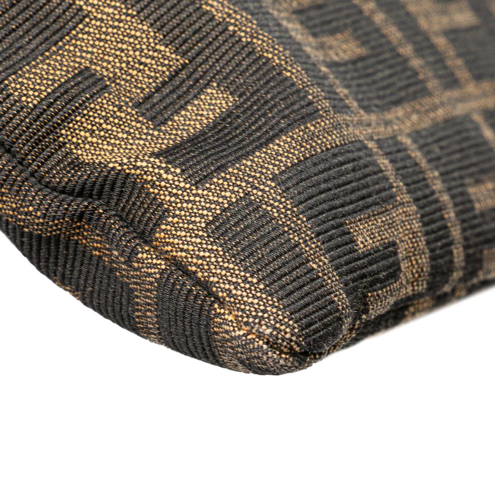 Brown Canvas Fendi Tote