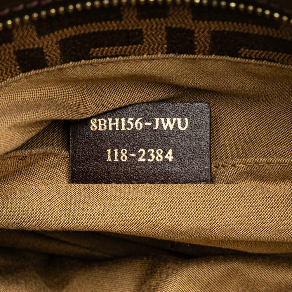 Brown Canvas Fendi Tote