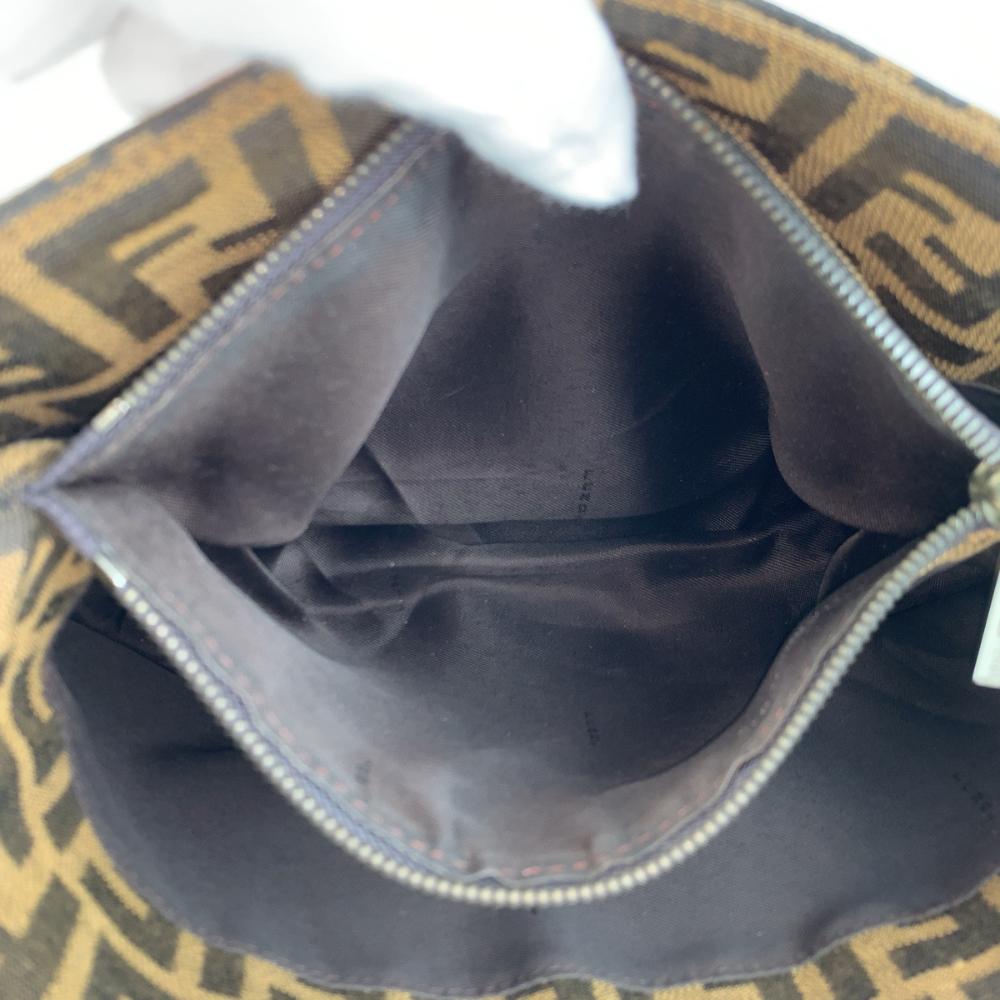 Brown Canvas Fendi Tote